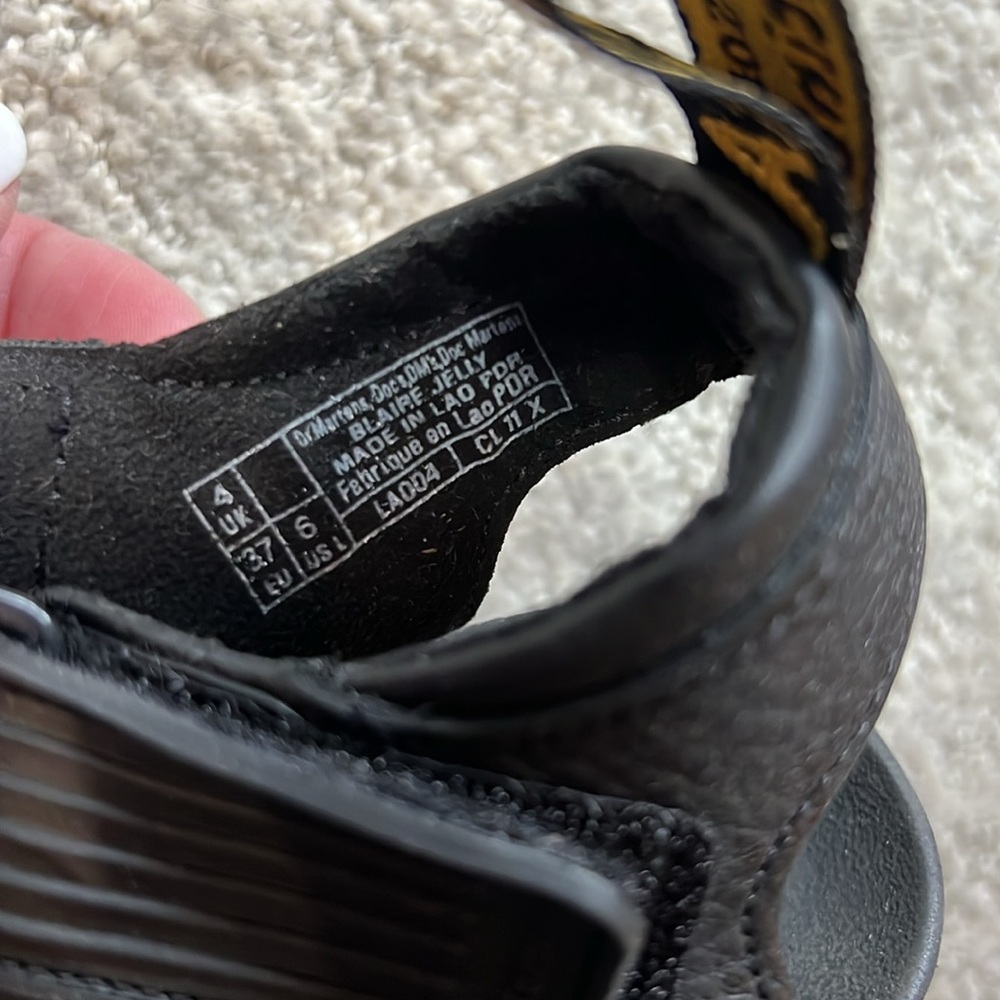DR. MARTENS Blaire Jelly Sandals - Picture 7 of 8